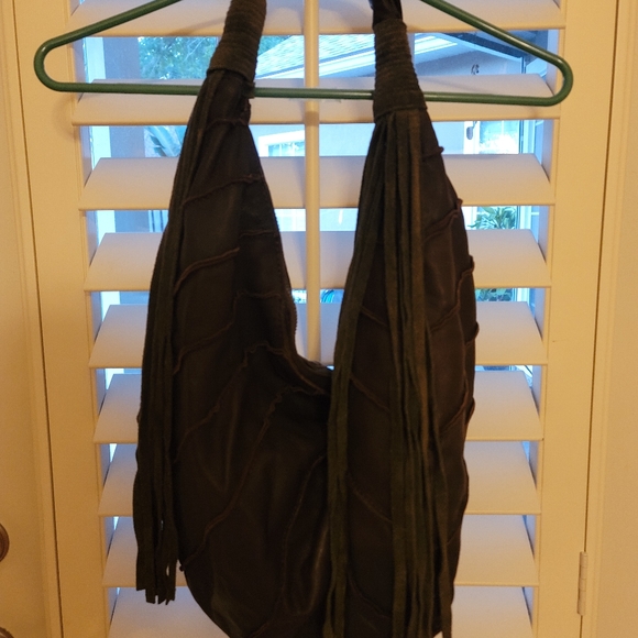 Lucky Brand Leather Hobo Bag - Picture 1 of 4